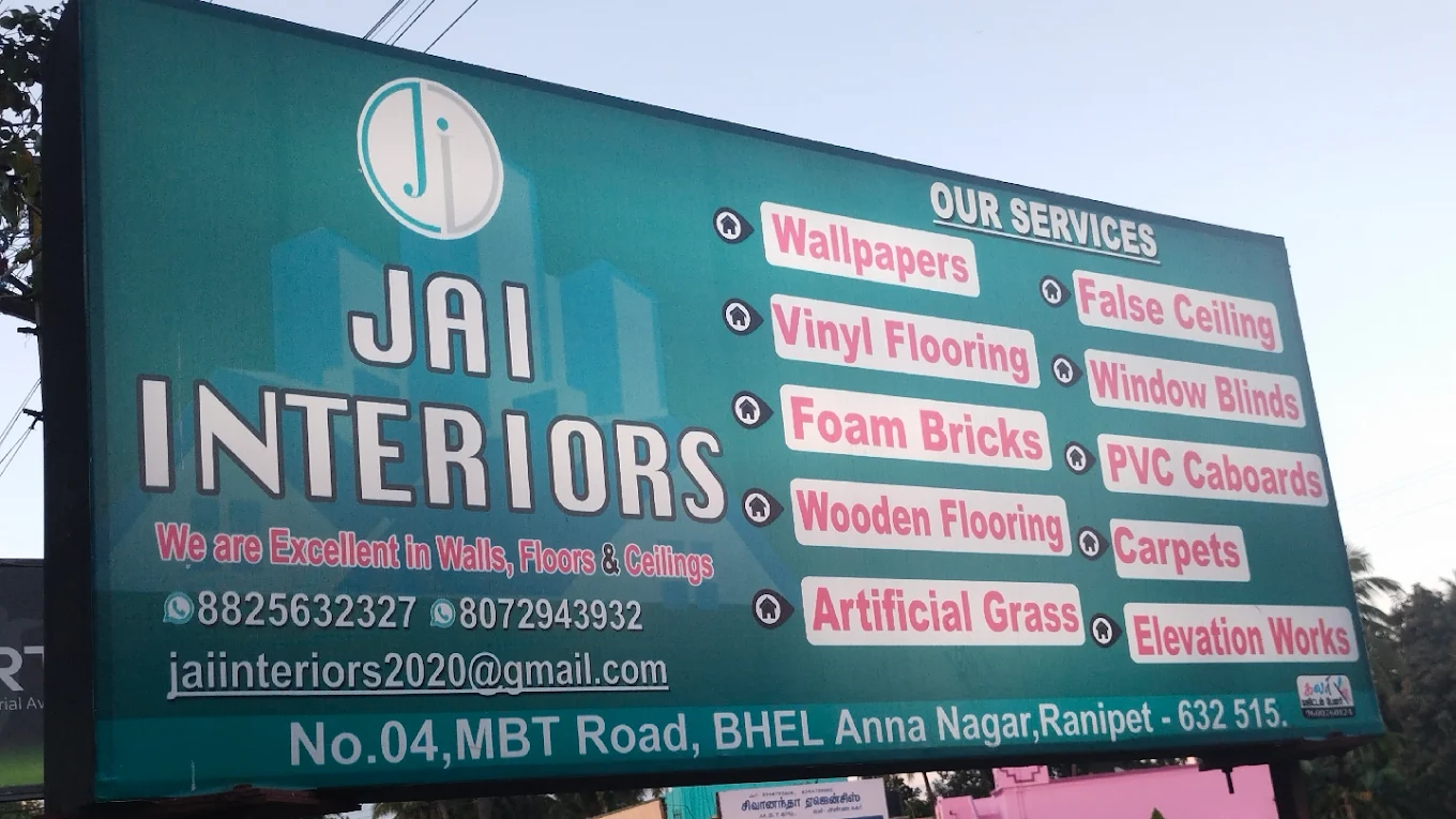 Jai Interiors Ranipet in Vellore - Vellore Ads